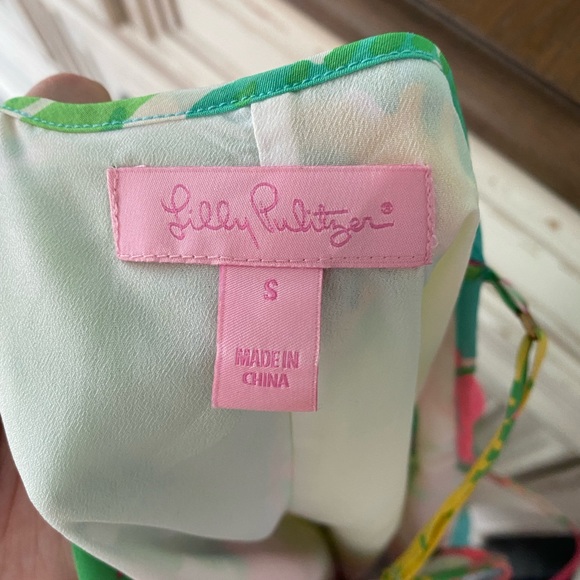 Lilly Pulitzer flowy silk dress - Picture 6 of 6